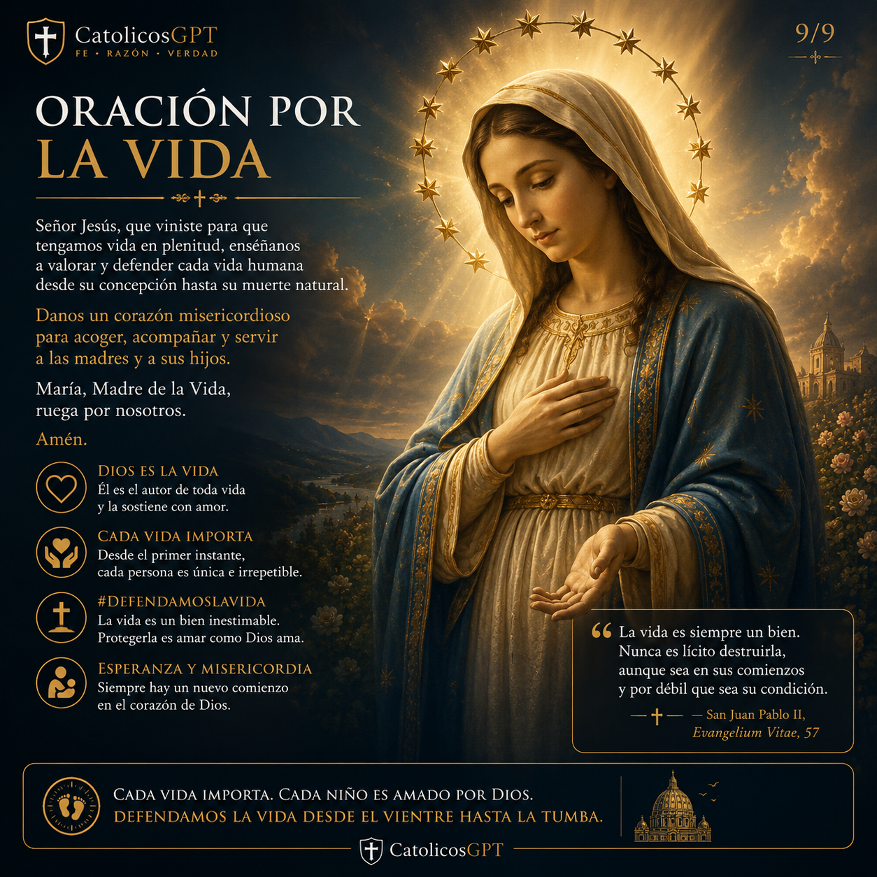 Refelxion sobre el Aborto Infografia | CatólicosGPT IA Católica - Diapositiva 10