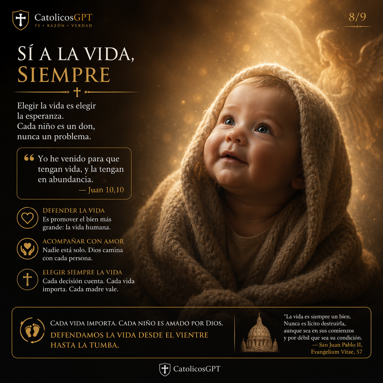 Refelxion sobre el Aborto Infografia | CatólicosGPT IA Católica - Diapositiva 9