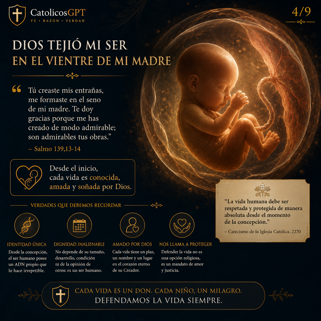 Refelxion sobre el Aborto Infografia | CatólicosGPT IA Católica - Diapositiva 5