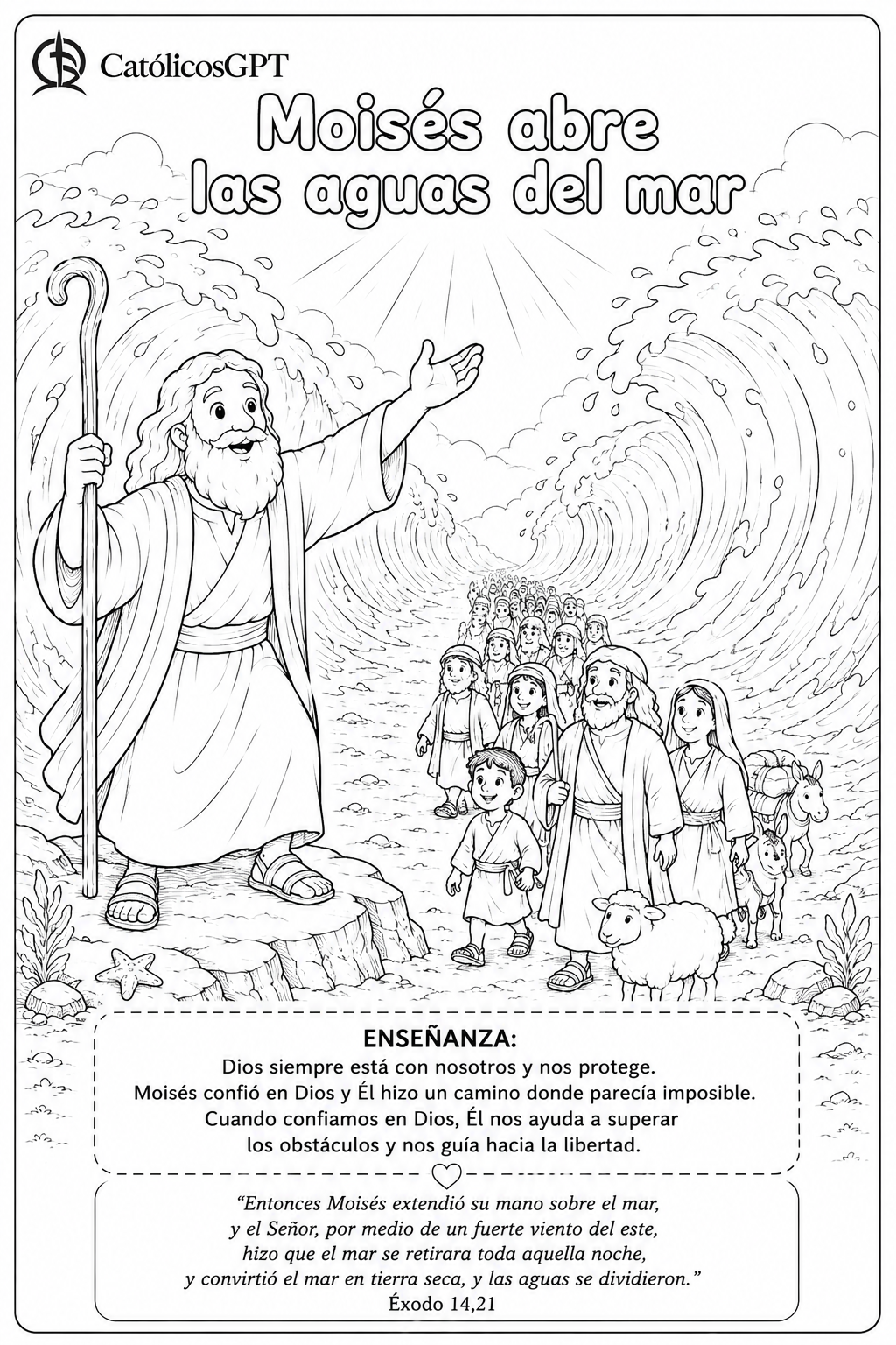 La Misión de Moises | CatólicosGPT IA Católica - Diapositiva 2