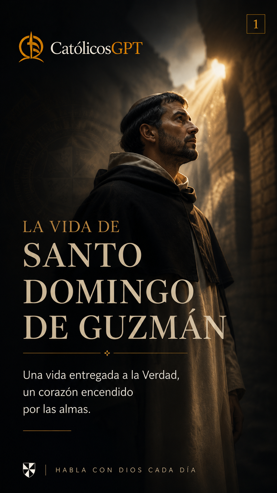 Santo Domingo de Guzman | CatólicosGPT IA Católica - Diapositiva 2