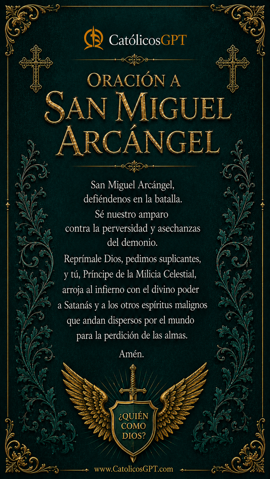 Oraciones Catolicas | CatólicosGPT IA Católica - Diapositiva 9