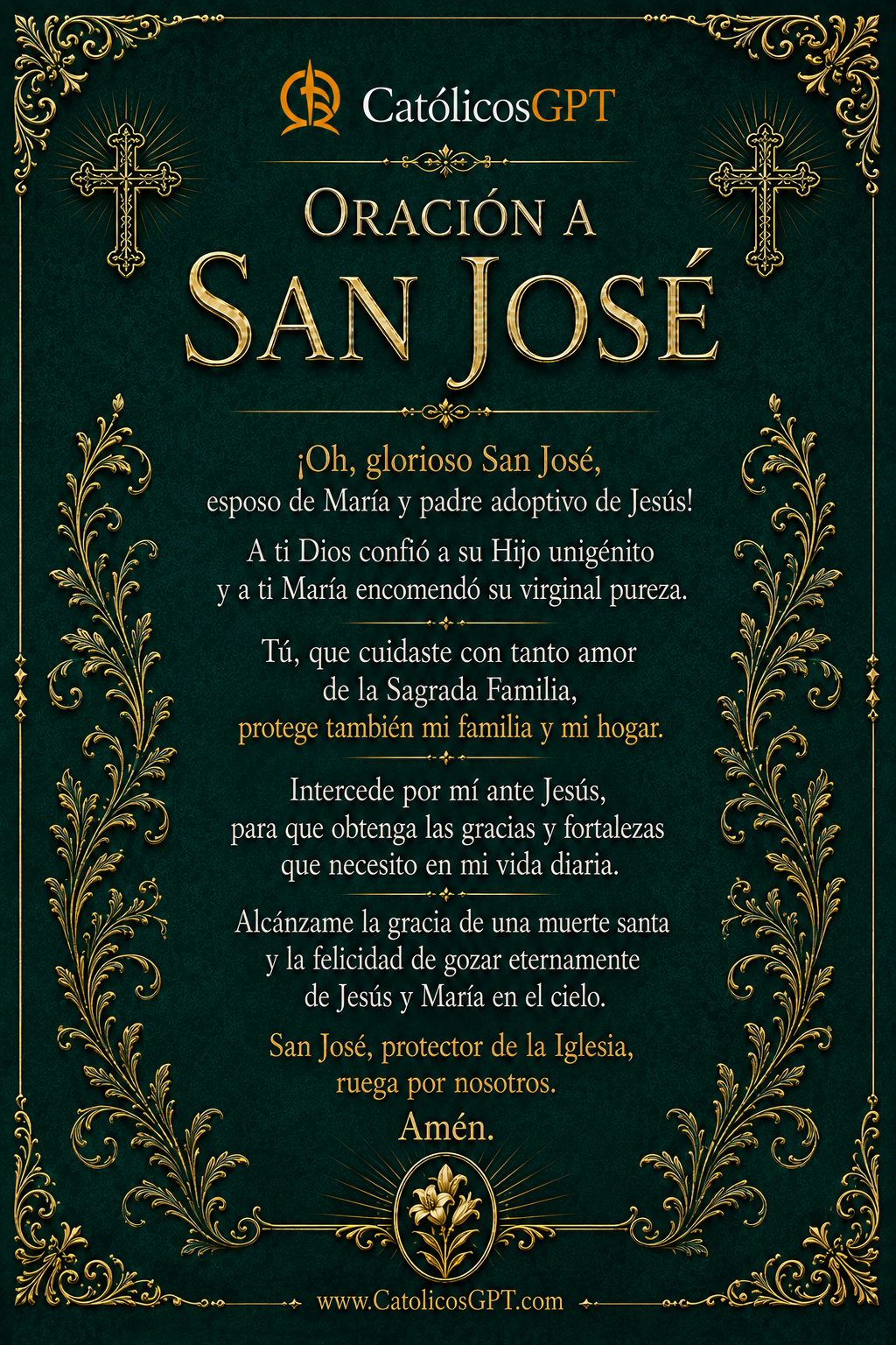 Oraciones Catolicas | CatólicosGPT IA Católica - Diapositiva 7