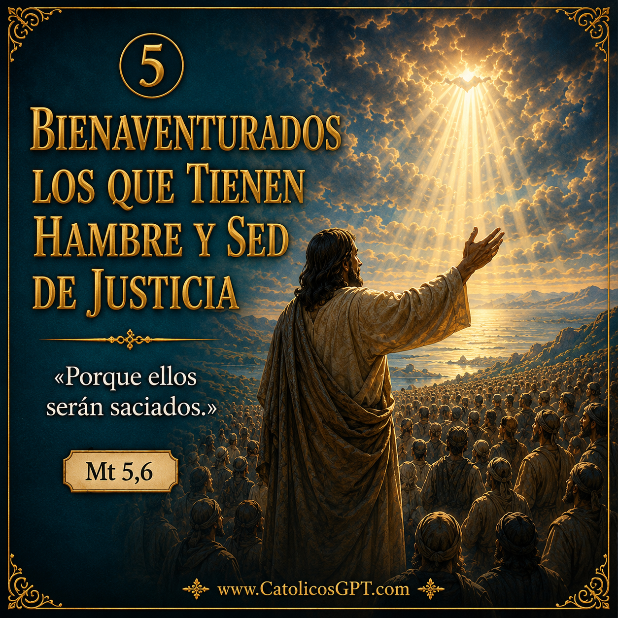Las BIENAVENTURANZAS | CatólicosGPT IA Católica - Diapositiva 5