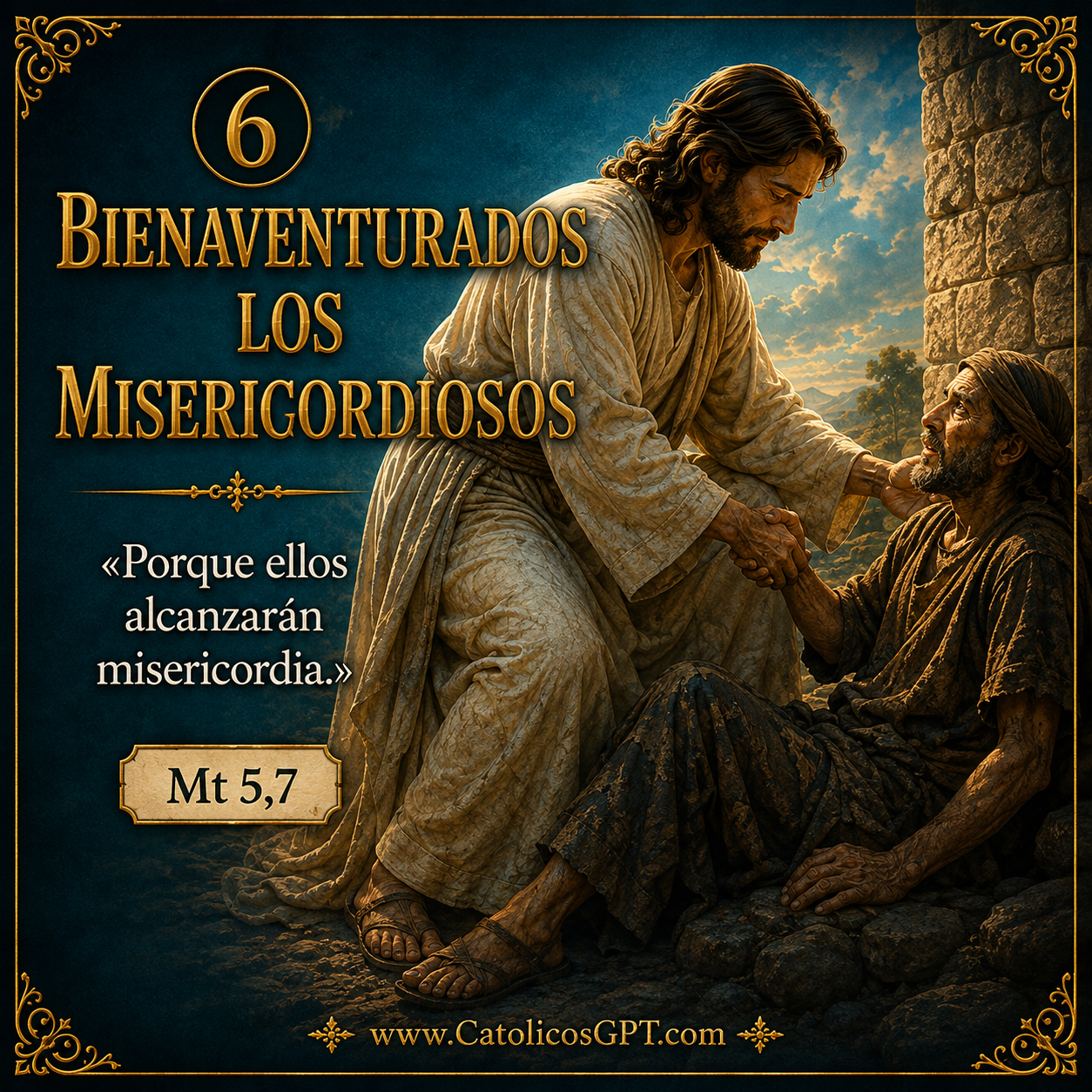 Las BIENAVENTURANZAS | CatólicosGPT IA Católica - Diapositiva 6