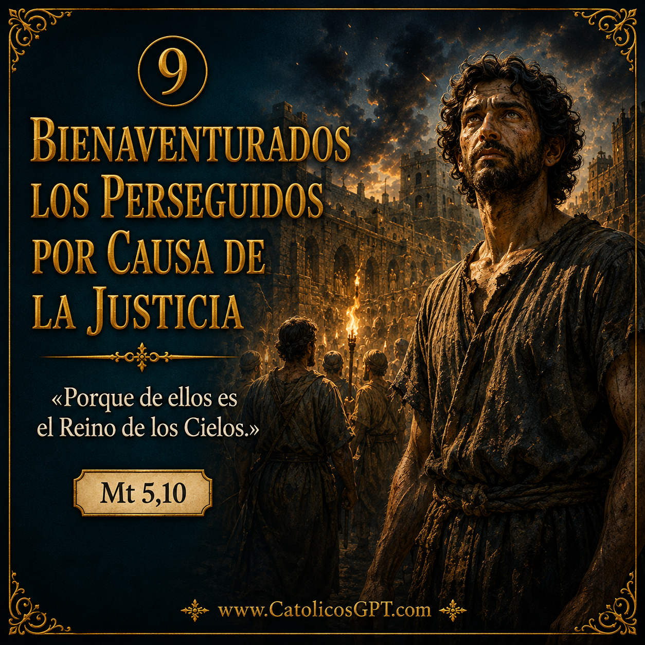 Las BIENAVENTURANZAS | CatólicosGPT IA Católica - Diapositiva 9