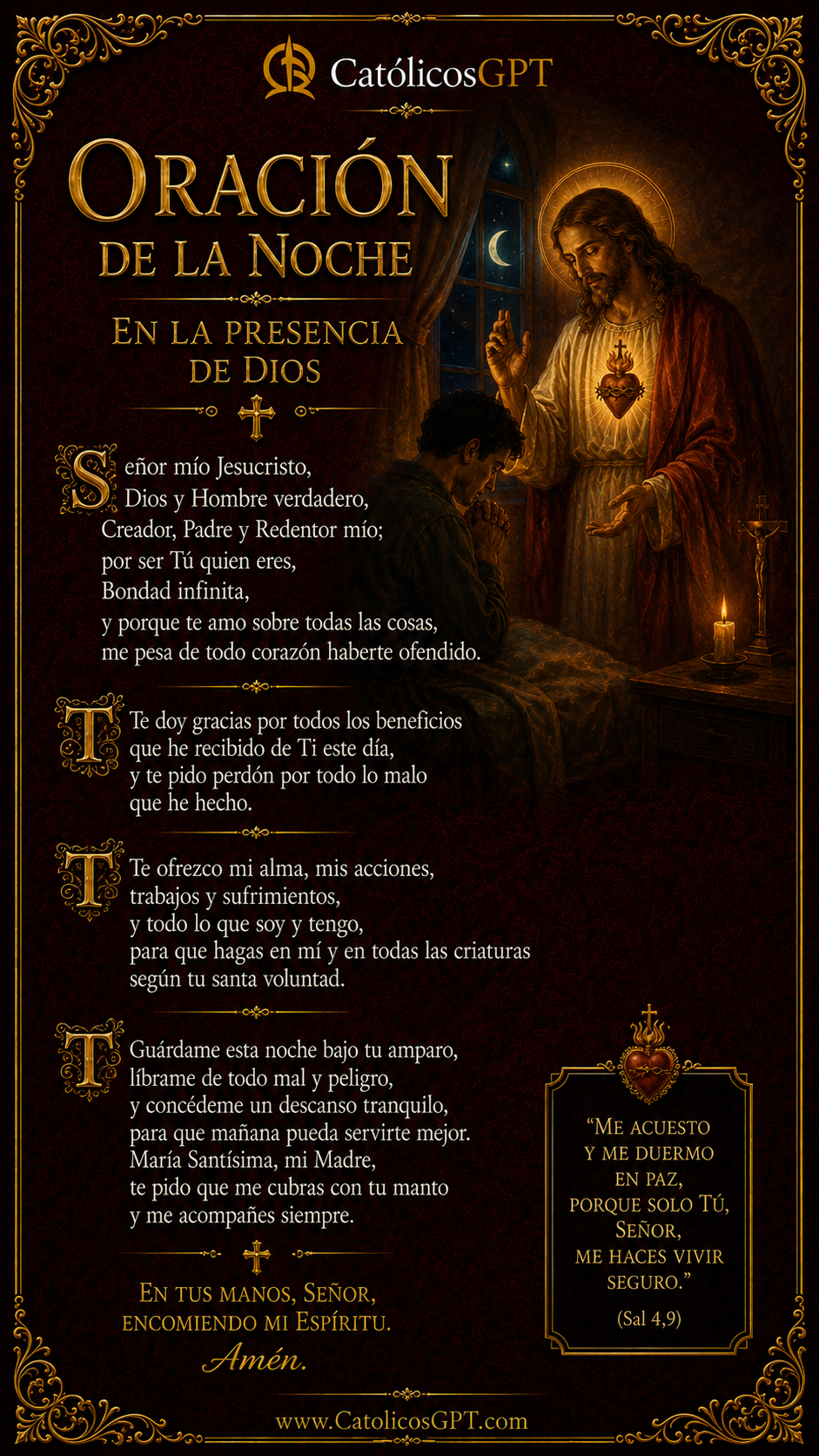 Oraciones Catolicas | CatólicosGPT IA Católica - Diapositiva 10