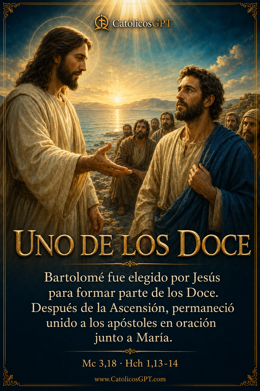 San Bartolome Apostol | CatólicosGPT IA Católica - Diapositiva 2