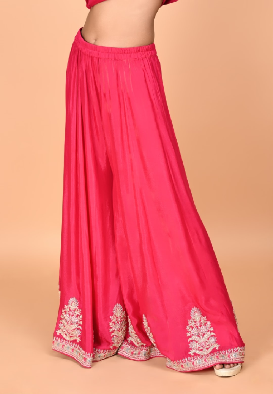Rani Straight suit with Sharara