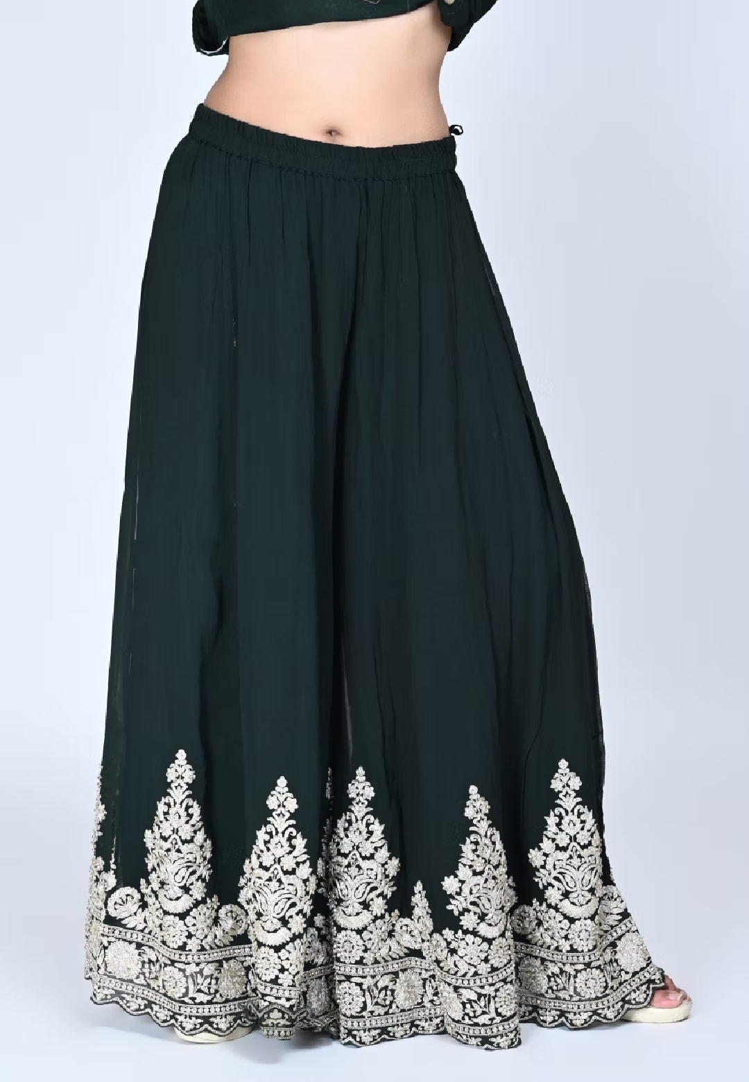 M.green Straight Suit with Sharara