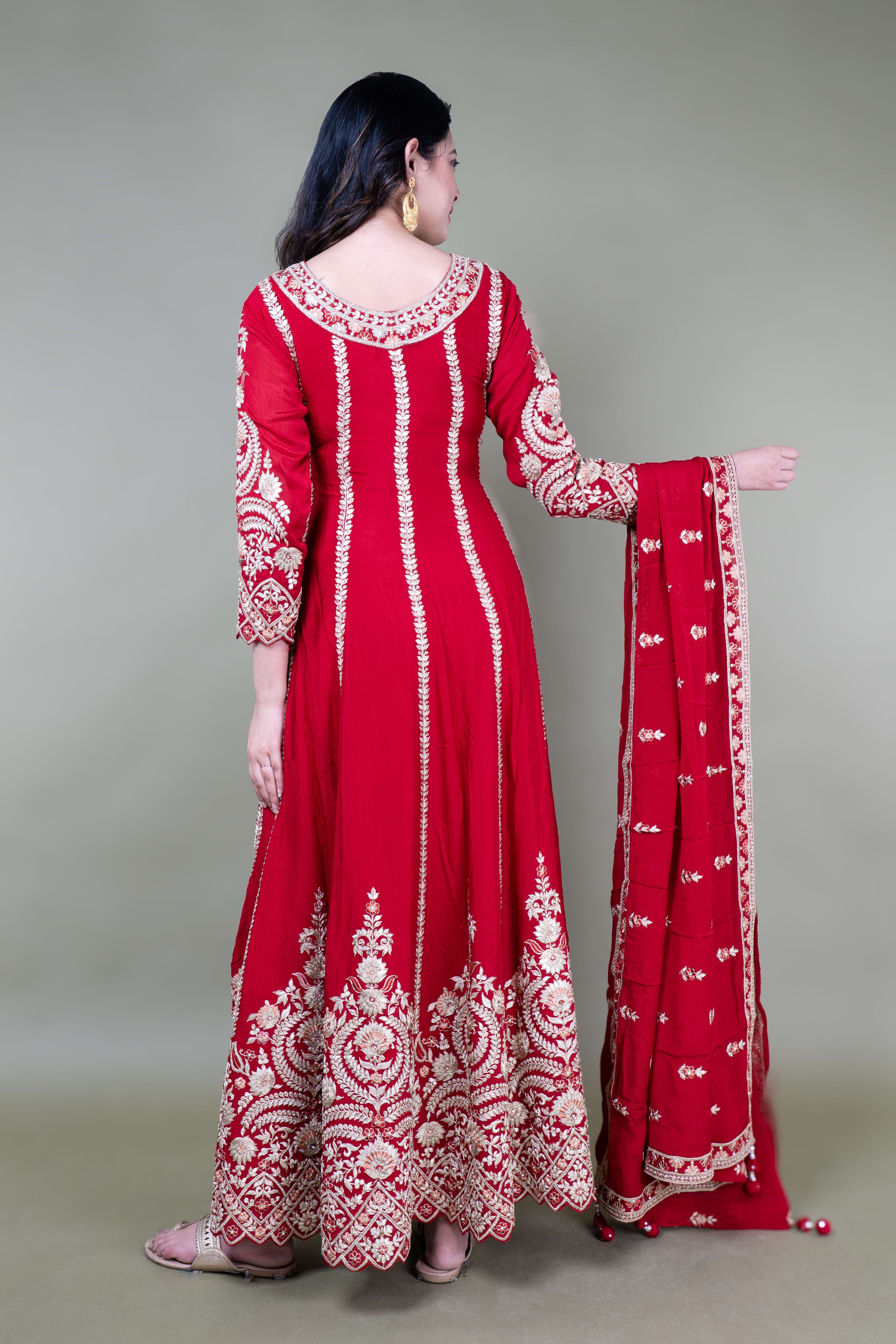 Maroon Anarkoli