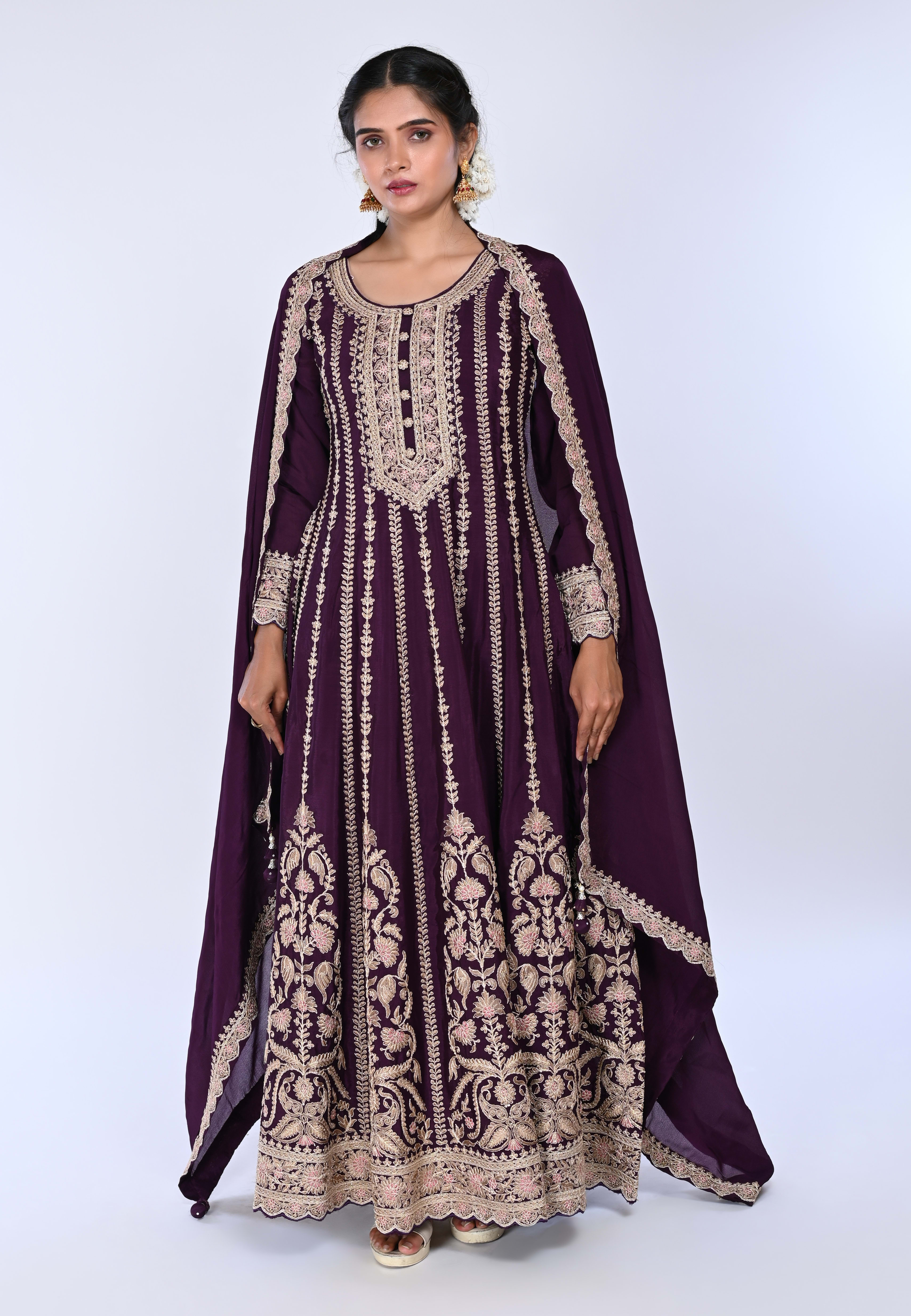 Wine Anarkali