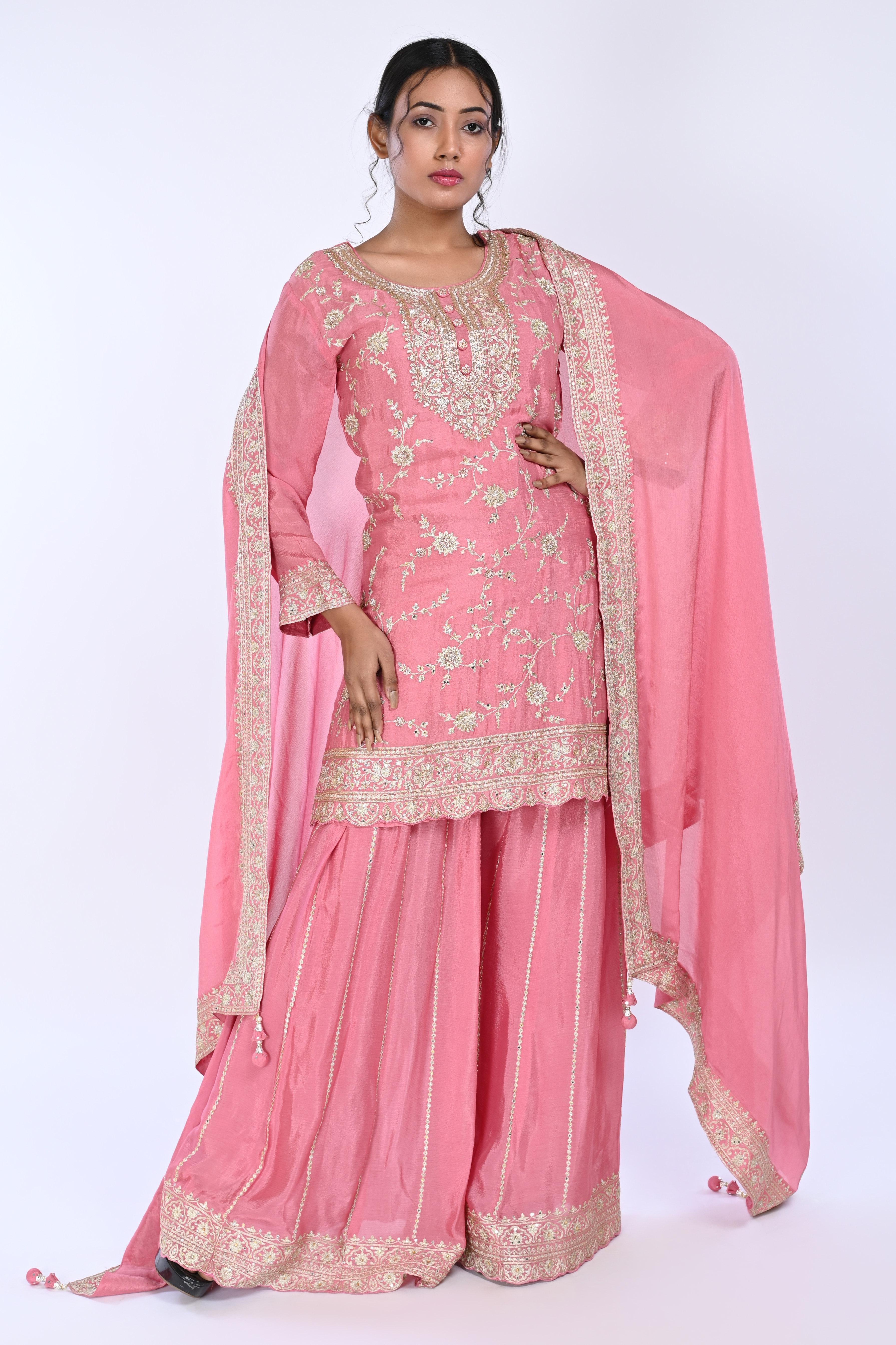 Silver Lehenga