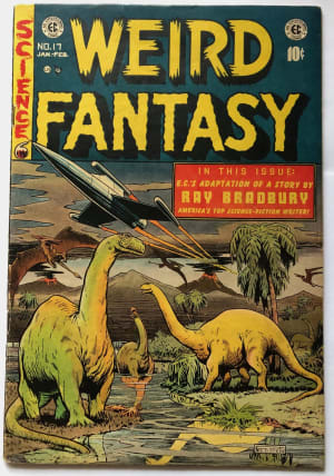 Cover image for Weird Fantasy #17