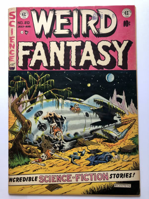Cover image for Weird Fantasy #20