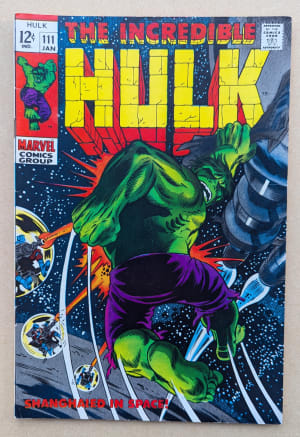 Cover image for Incredible Hulk #111