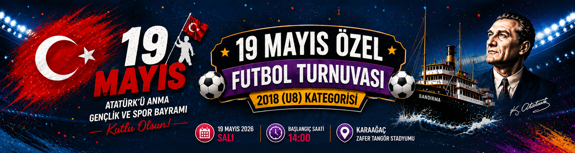 Minik Şampiyonlar U8 (2018) 19 Mayıs Özel Futbol Turnuvası