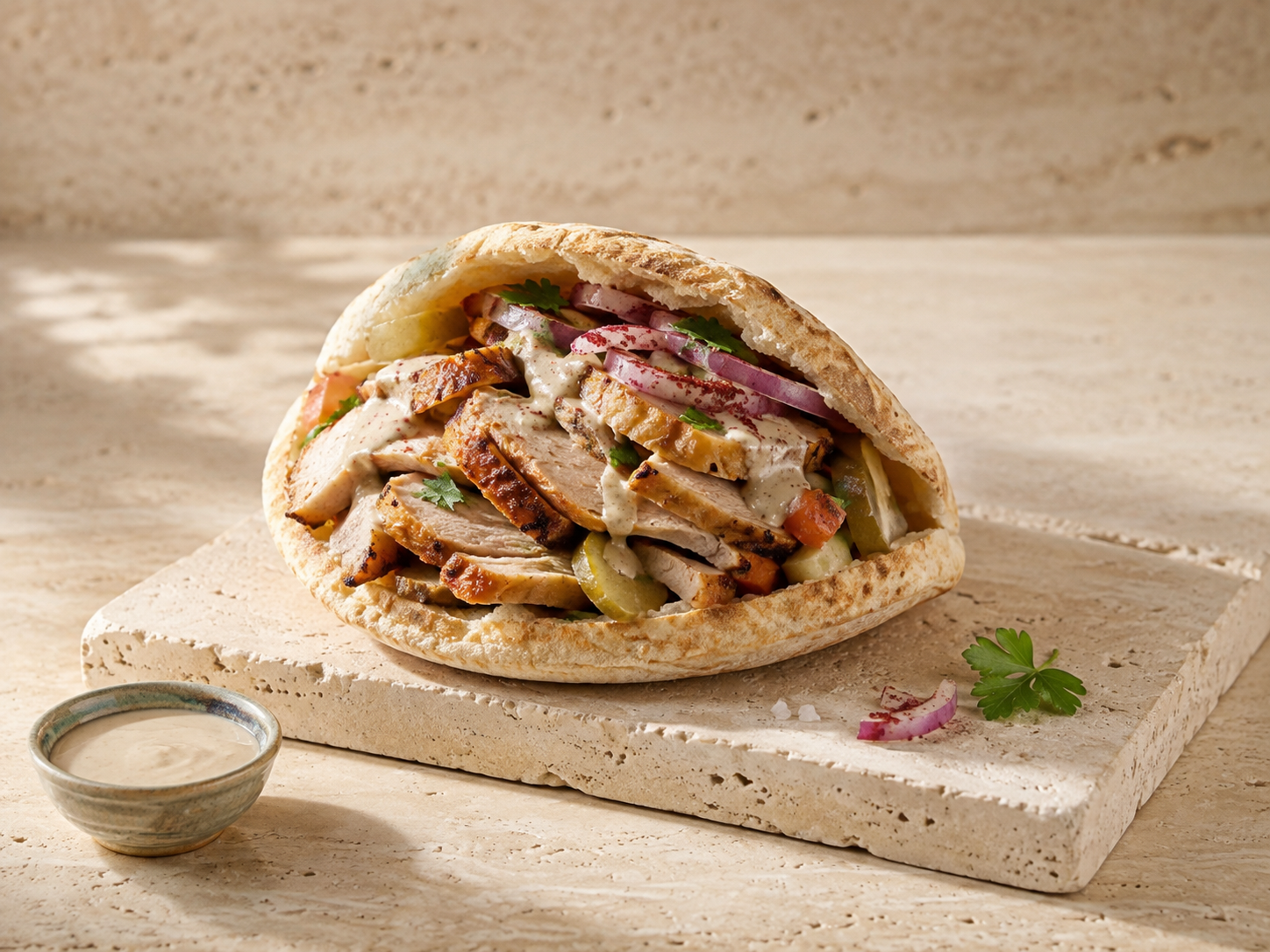 Shawarma Maison, à la Poêle