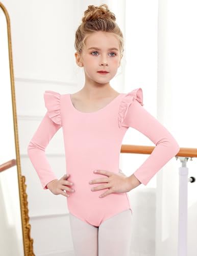 Vue 3 de Fille Justaucorps De Gymnastique