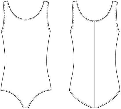 Vue 3 de Dance Faire Microlux Justaucorps