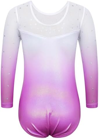 Vue 2 de Justaucorps Fille Ans Classiques