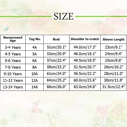 Vue 7 de Justaucorps Fille Ans Classiques