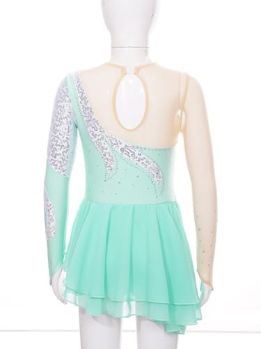 Vue 4 de Asymetrique Robe De Patinage