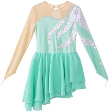 Vue 5 de Asymetrique Robe De Patinage