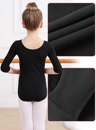 Vue 4 de Fille Justaucorps Danse Classique