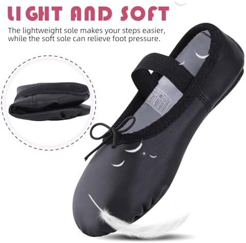 Vue 2 de Chaussons De Danse Fille