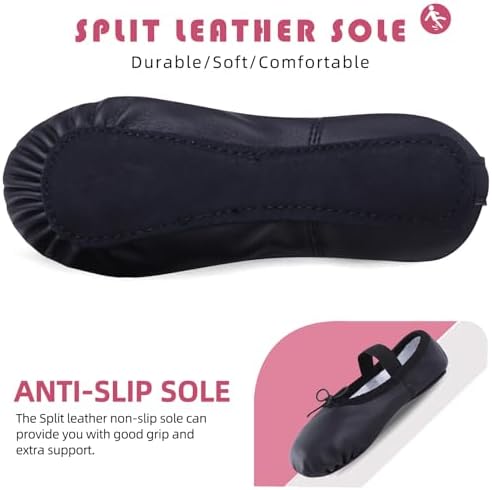 Vue 4 de Chaussons De Danse Fille