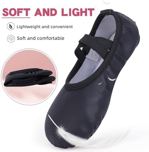 Vue 3 de Chausson Danse Classique Fille