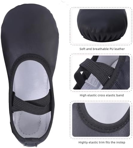 Vue 4 de Chausson Danse Classique Fille