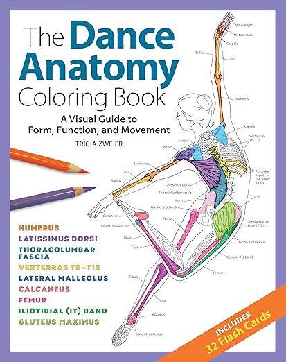 The Dance Anatomy Coloring