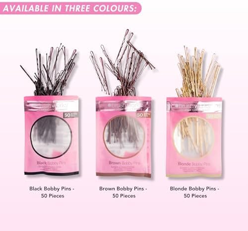 Vue 4 de Brushworks Blonde Bobby Pins