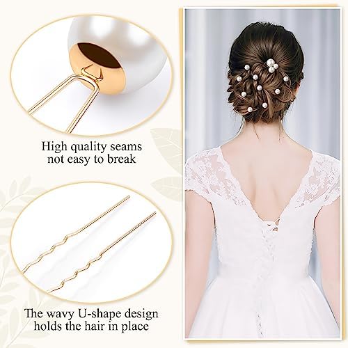 Vue 3 de Pcs Pince Chignon