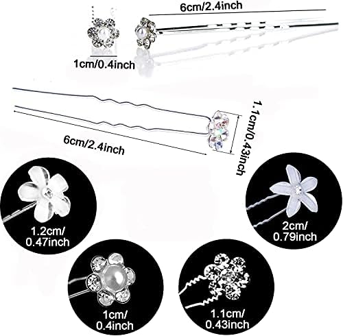Vue 6 de Pcs Epingles Cheveux