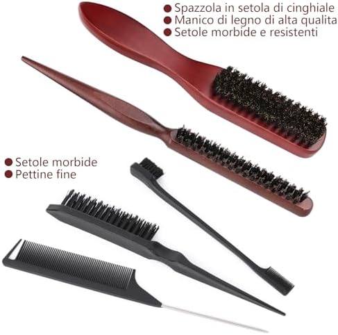 Vue 3 de Pcs Poil De Sanglierbrosse