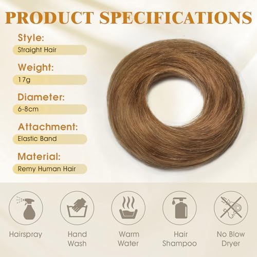 Vue 6 de Mylady Chignon Postiche Cheveux