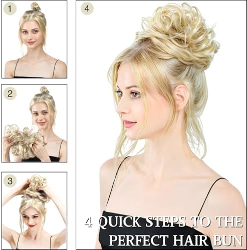 Vue 4 de Keyri Piece Chignon Postiche