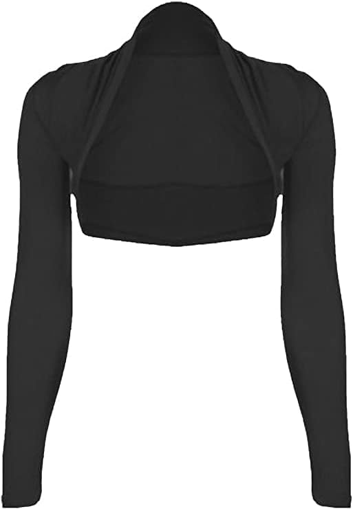 Vue 2 de Bolero Court Manches