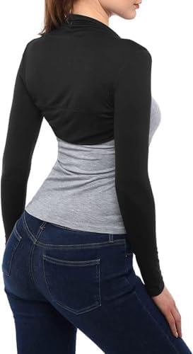 Vue 6 de Bolero Court Manches