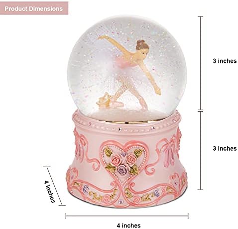 Vue 2 de Boule Neige Ballerine