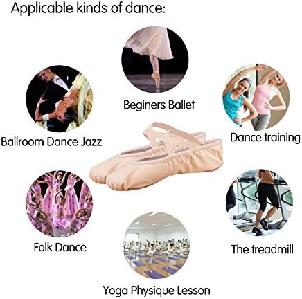 Vue 6 de Demi Pointe Pantoufle De