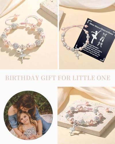 Vue 5 de Bracelet De Perles Ballerine