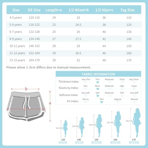 Vue 5 de Enfant Shorts Fille Sports