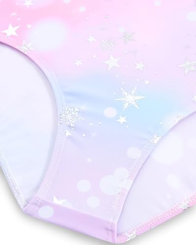 Vue 6 de Justaucorps Gymnastique Fille Combinaison