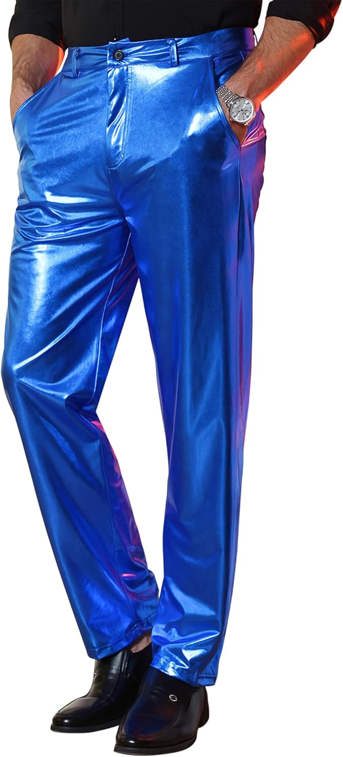 Pantalon Metallique Paillettes