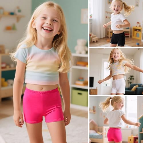 Vue 2 de Leggings Court Pour Fille