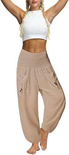 Vue 4 de Femme Hippie Pantalon Sarouel